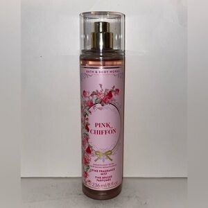 Bath & Body Works Pink Chiffon Fine Fragrance Mist 8oz Discontinued New